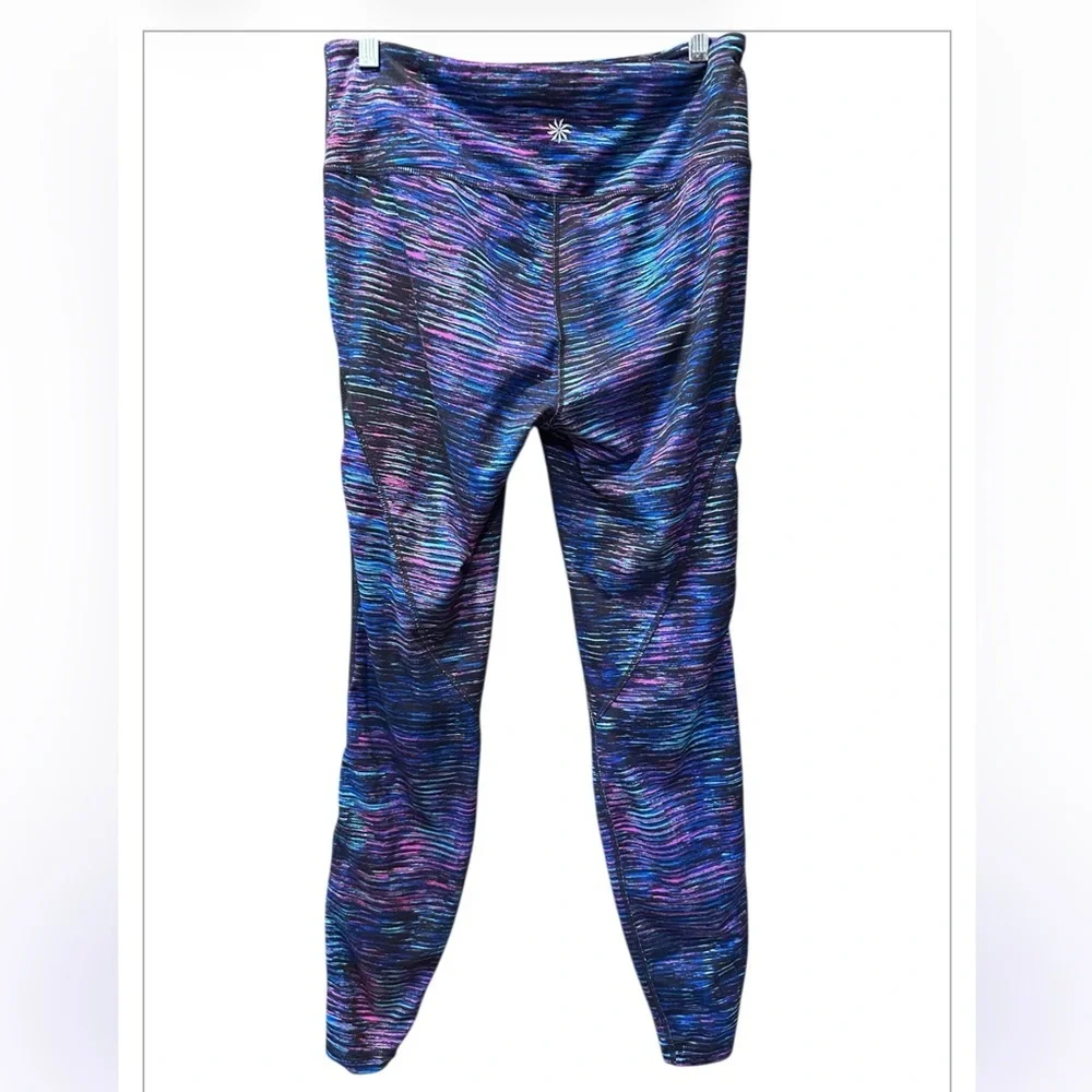 Athleta Multicolor Patterned Leggings